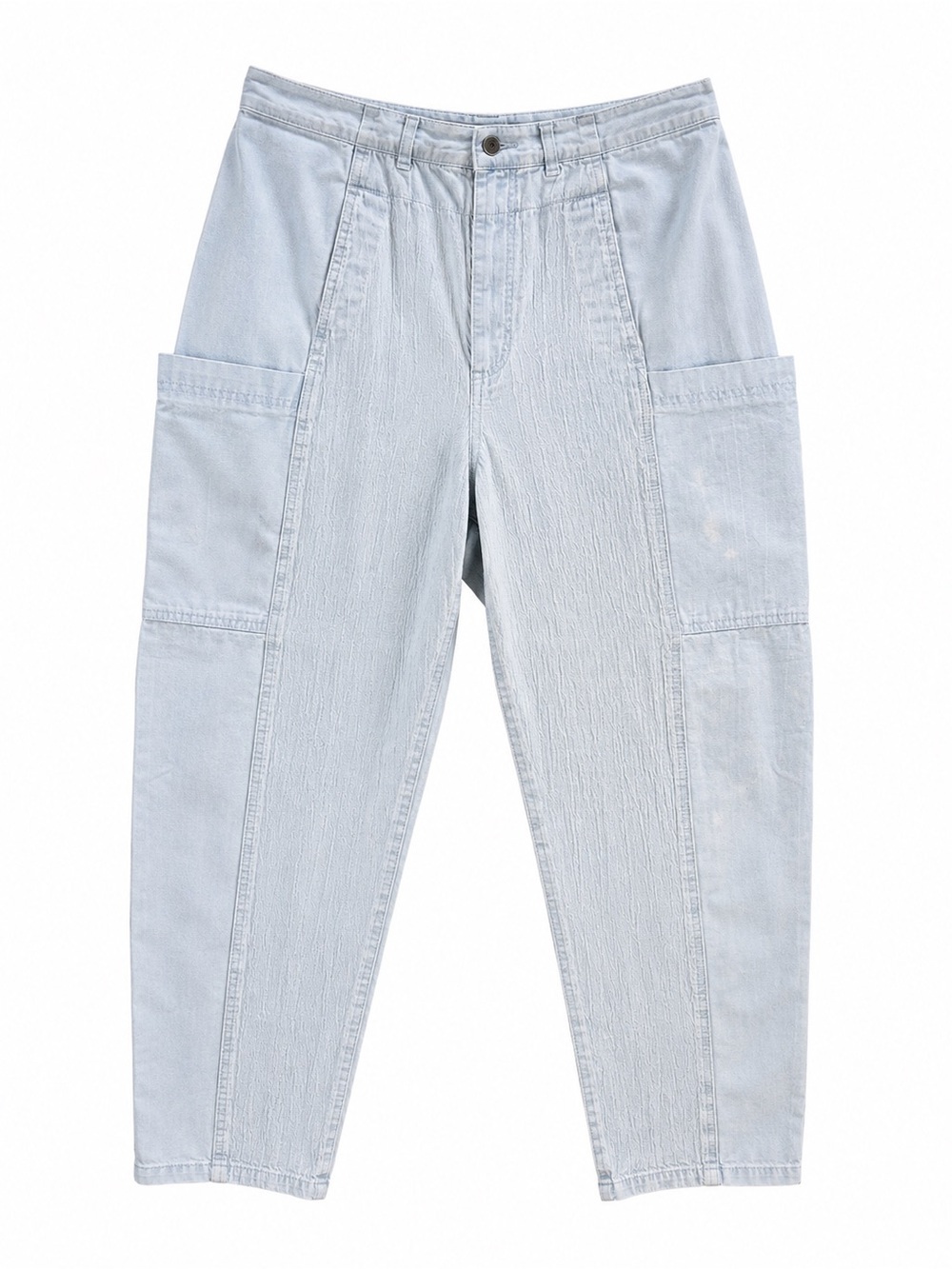 vintage 1990s Britannia ultra High Waist Tapered light wash denim- Large/12